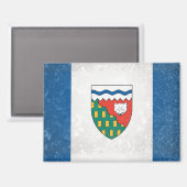 Nordwestgebiete Magnet (Vorderseite/Rückseite)