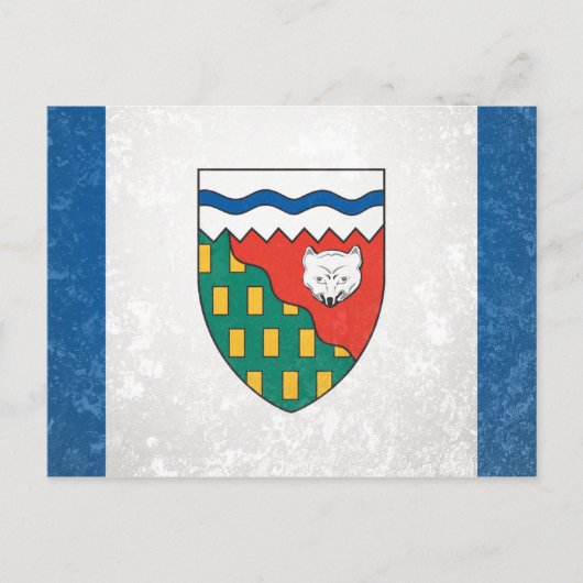 Nordwestgebiete Postkarte (Vorderseite)