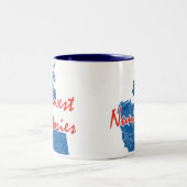 Nordwestgebiete Zweifarbige Tasse (Mittel)