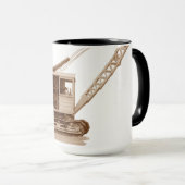 Nordwestkran-Bau-Kran-Modell 2 Tasse (VorderseiteRechts)