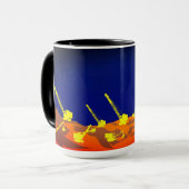 NORDWESTKRANE UND SHOVEL OPERATION ENGINEER ART TASSE (Vorderseite Links)