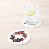 NordwestlachsUntersetzer Sandstein Untersetzer (Seite)