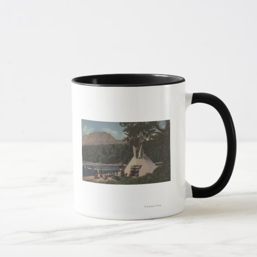 Nordwestliche Amerikanische Ureinwohner - Das Land Tasse (Rechts)