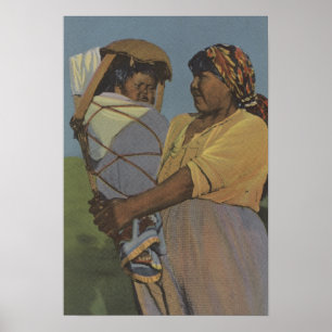 Nordwestliche Amerikanische Ureinwohner - Indische Poster