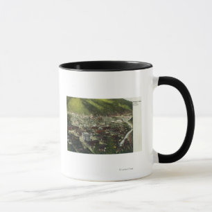 Nordwestliche Luftaufnahme von TownWallace, Tasse
