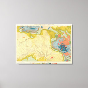 Nordwestliches Colorado und Teil von Utah 2 Leinwanddruck