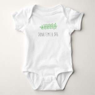 Nordwestmuttermilch-Bank-Wedel - Baby-T-Shirt Baby Strampler