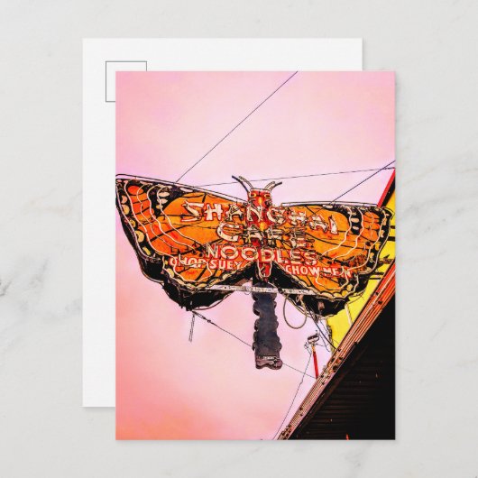 Nordwestneon: Das Shanghai Café, Postkarte (Vorne/Hinten)