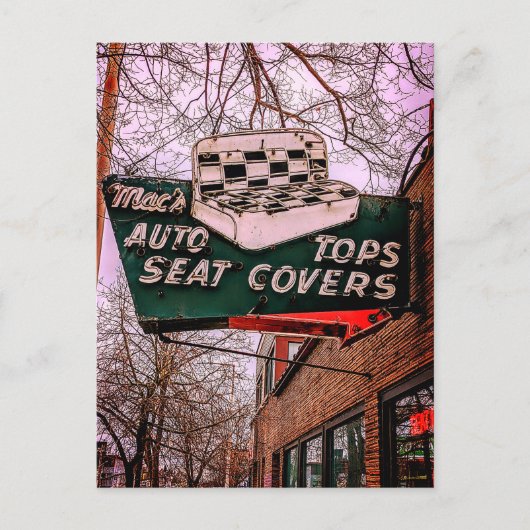 Nordwestneon Postkarte (Vorderseite)