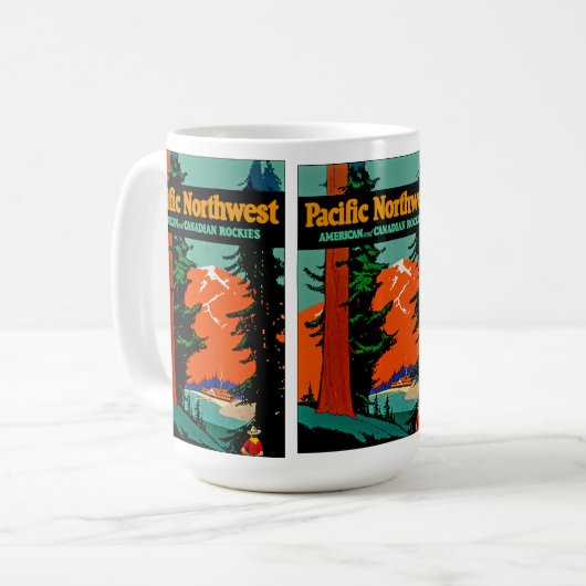 Nordwestpazifik Kaffeetasse (Vorderseite Links)