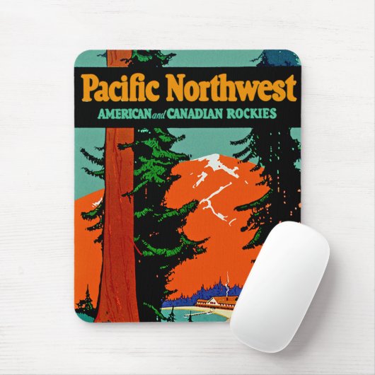 Nordwestpazifik Mousepad (Mit Mouse)