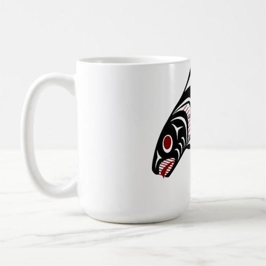 Nordwestpazifikküste Haida Art Kaffeetasse (Links)