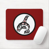 Nordwestpazifikküste Haida Art Killer Wal Mousepad (Mit Mouse)