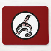 Nordwestpazifikküste Haida Art Killer Wal Mousepad (Vorne)