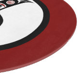 Nordwestpazifikküste Haida Art Killer Wal Schneidebrett (Ecke)