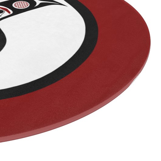 Nordwestpazifikküste Haida Art Killer Wal Schneidebrett (Ecke)