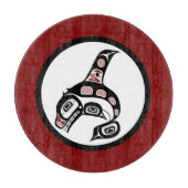 Nordwestpazifikküste Haida Art Killer Wal Schneidebrett (Vorderseite)