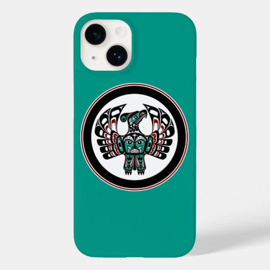 Nordwestpazifikküste Haida art Thunderbird Case-Mate iPhone Hülle (Rückseite)