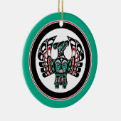 Nordwestpazifikküste Haida art Thunderbird Keramik Ornament (Rechts)