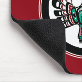 Nordwestpazifikküste Haida art Thunderbird Mousepad (Ecke)
