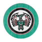 Nordwestpazifikküste Haida art Thunderbird Schneidebrett (Vorderseite)