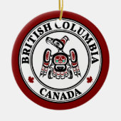 Nordwestpazifikküste Haida Kaigani Thunderbird Keramik Ornament (Vorne)