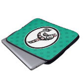 Nordwestpazifikküste Haida Orca Killer Whale Laptopschutzhülle (Vorne Knopf)