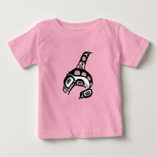 Nordwestpazifikküste Haidakunst Killerwal Baby T-shirt