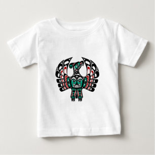 Nordwestpazifikküste Haidakunst Thunderbird Baby T-shirt