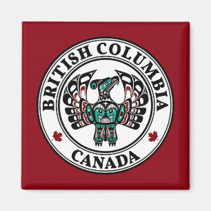 Nordwestpazifikküste Haidakunst Thunderbird Magnet