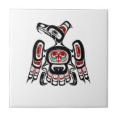 Nordwestpazifikküste Kaigani Thunderbird Fliese (Vorderseite)