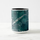 NORDWESTschaufel-KRAN-WINTER-FANTASIE-FOTO Tasse (Zentrum)