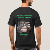 NORDWESTTECHNIK GREEN BAY WISCONSIN CRANE T-Shirt (Rückseite)
