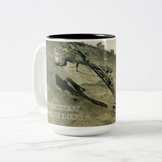 NORDWESTTECHNIK KRANE SCHOVEL TASSE FRÜH (Vorderseite Links)