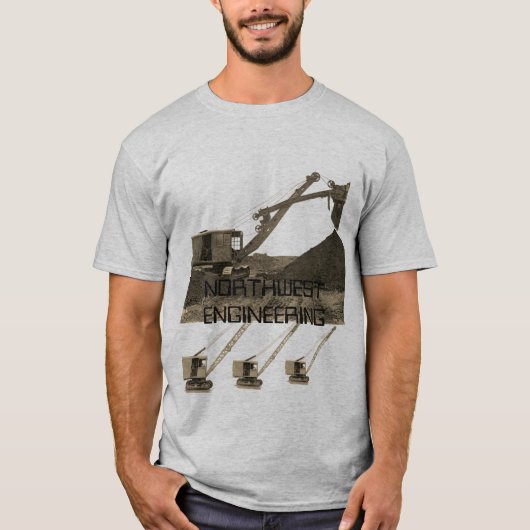 NORDWESTTECHNISCHE KRANE UND DUSCHE GRÜNE BAY T-Shirt (Vorderseite)