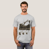 NORDWESTTECHNISCHE KRANE UND DUSCHE GRÜNE BAY T-Shirt (Vorne ganz)