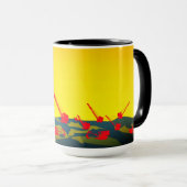 NORDWESTTECHNISCHE KRANE UND DUSCHE VINTAGE KUNST TASSE (VorderseiteRechts)