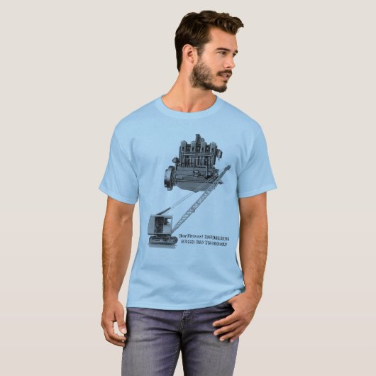NORDWESTTECHNISCHER KREBSBETREIBER GRÜNBUCH T-Shirt (Vorne ganz)