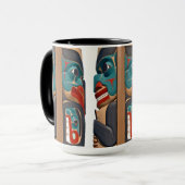 Nordwesttotem-Pazifik-Tasse Tasse (Vorderseite Links)