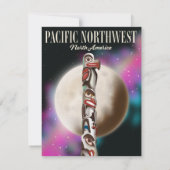 Nordwesttotem-Pol (Rückseite)