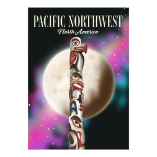 Nordwesttotem-Pol Fotodruck