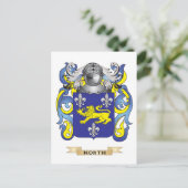 Nordwüste (Familienwappen) Postkarte (Stehend Vorderseite)