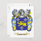 Nordwüste (Familienwappen) Postkarte (Vorne/Hinten)