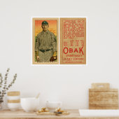 Nordyke Spokane Baseball 1911 Poster (Küche)