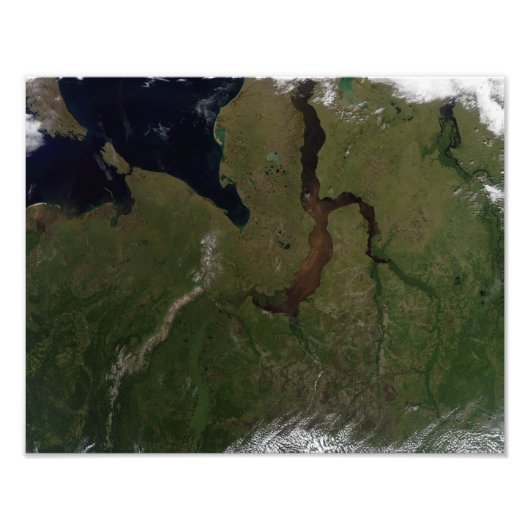 Nordzentralrussland Fotodruck (Vorne)