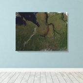 Nordzentralrussland Leinwanddruck (Insitu (Holzboden))