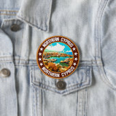 Nordzypern Button (Beispiel)