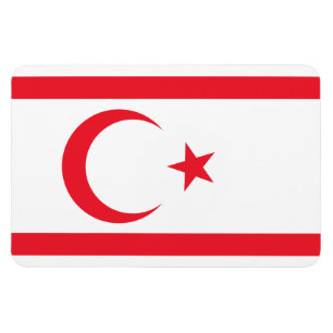 Nordzypern-Flagge Magnet