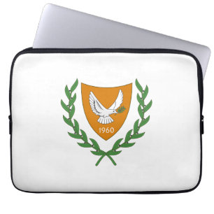 Nordzypern Landeswappen Symbol Emblem Flagge Laptopschutzhülle