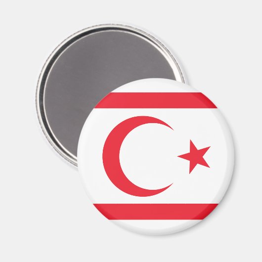 Nordzypern Magnet (Vorderseite/Rückseite)